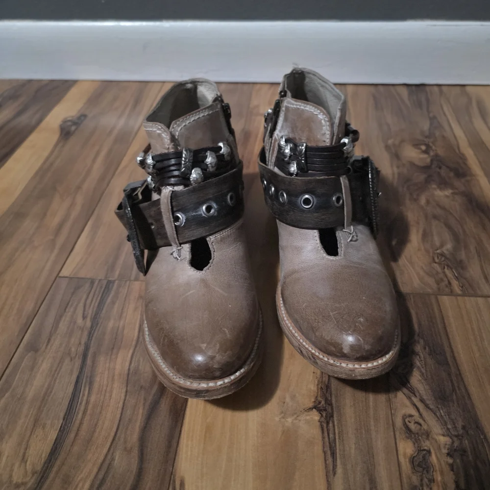 Freebird Saloon Ankle Boots Size 7 - Picture 2 of 8